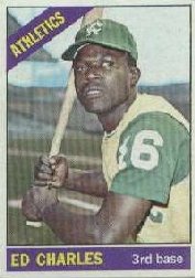 1966 Topps Baseball Cards      422     Ed Charles